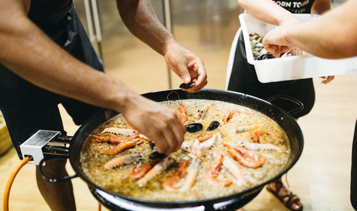 Barcelona Paella Cooking Class with a Professional Chef & Lunch